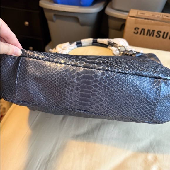 Coach Madison exotic snakeskin embossed bag - Picture 8 of 9